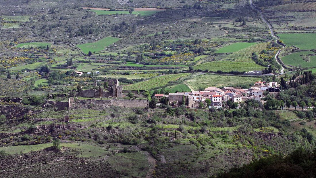 Vue de Coustaussa