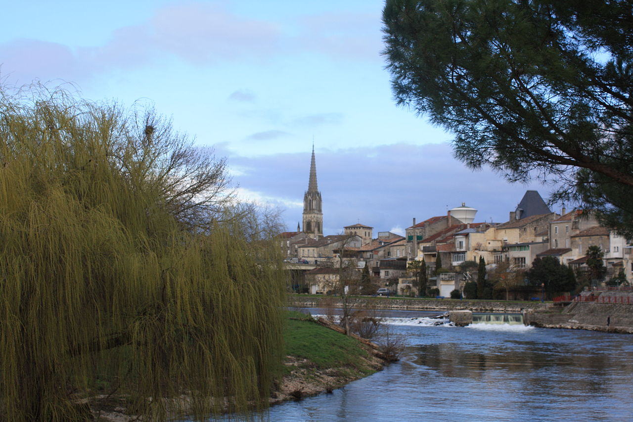 Vue de Coutras