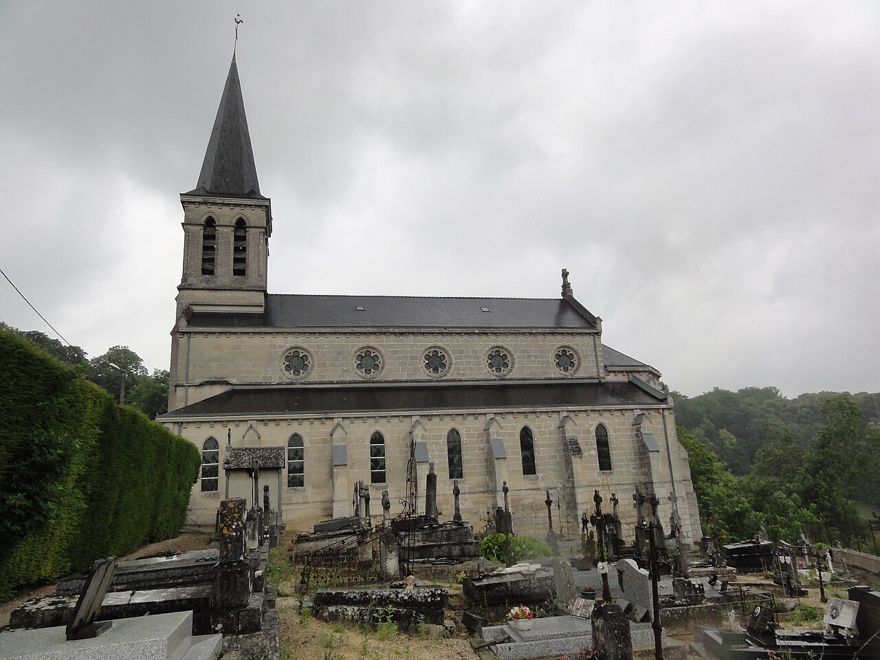 Vue de Crécy-au-Mont
