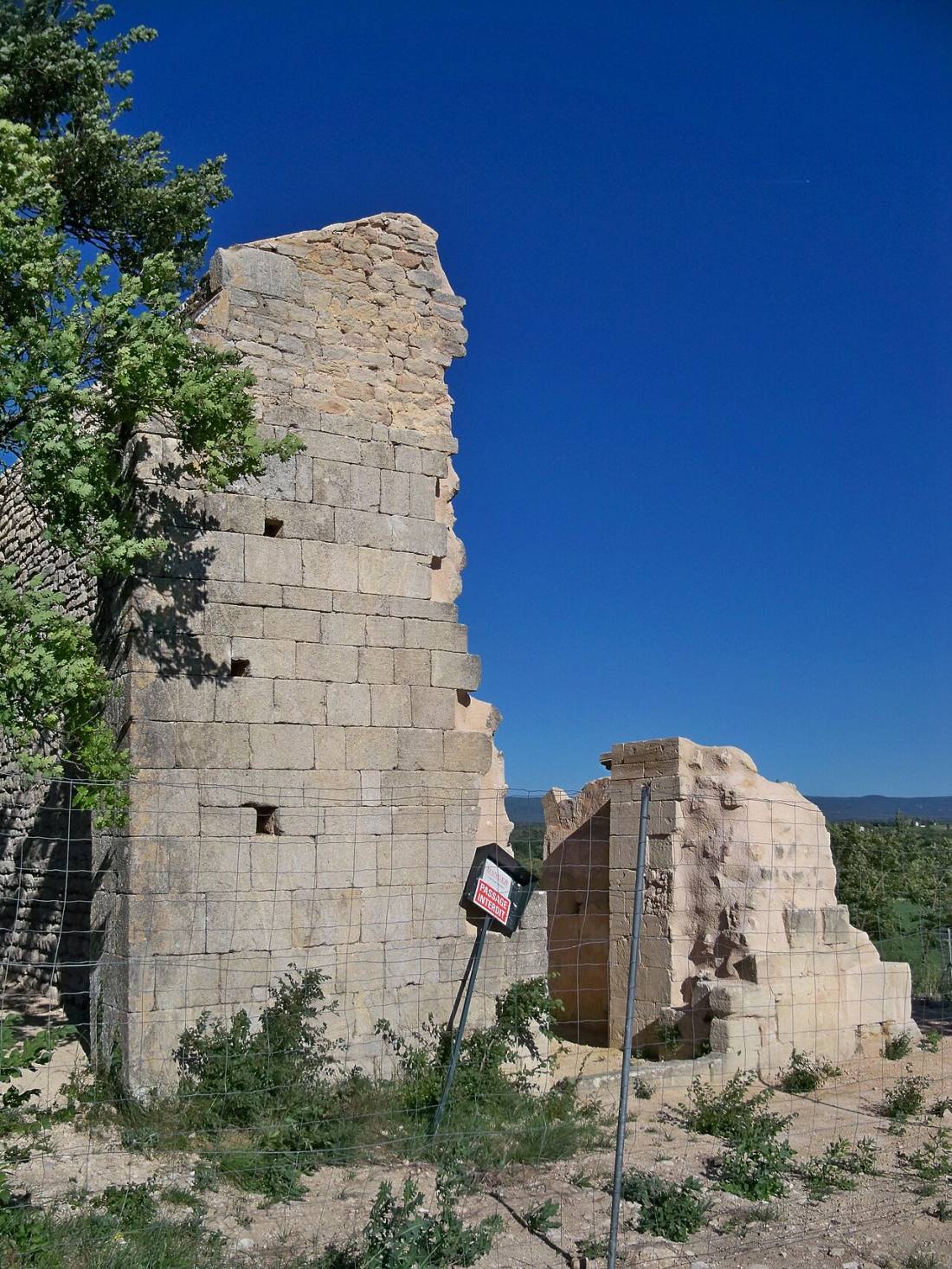 Vue de Crillon-le-Brave