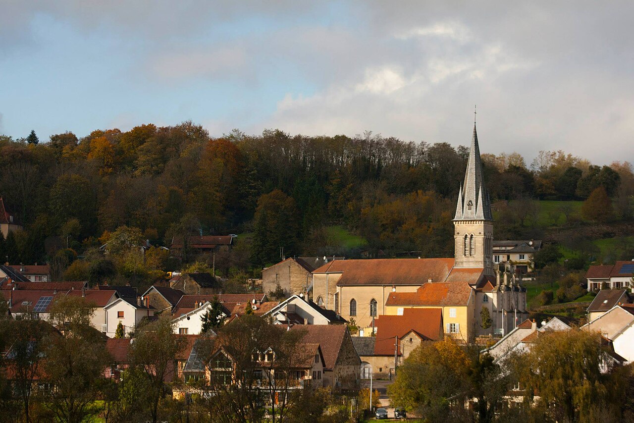 Vue de Dampvalley-lès-Colombe