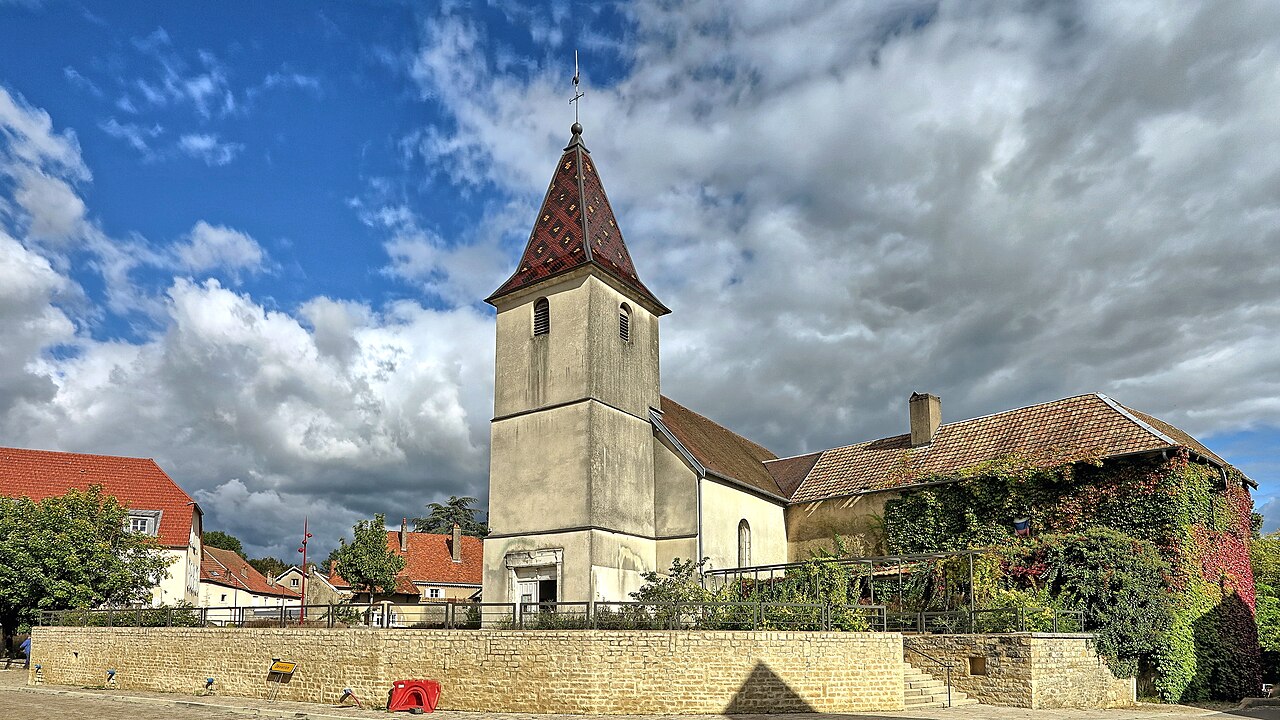 Vue de Dannemarie-sur-Crète