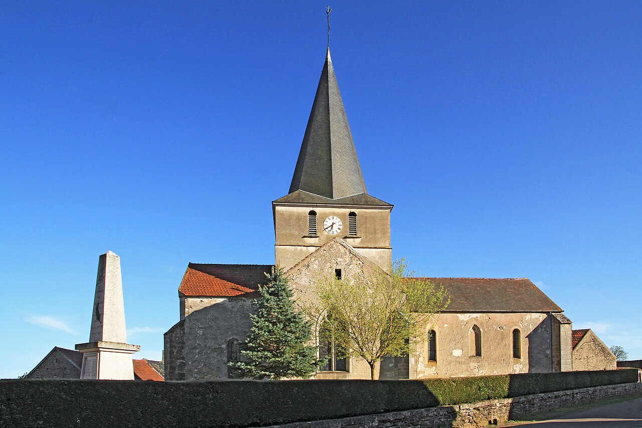 Vue de Dompierre-en-Morvan