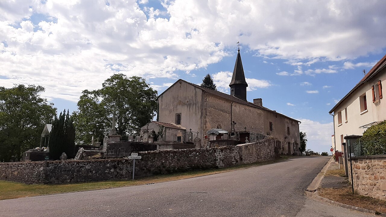 Vue de Dompierre-les-Églises