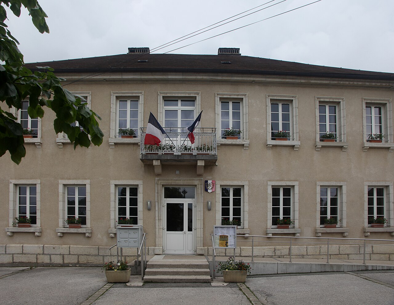 Vue de Dompierre-les-Tilleuls