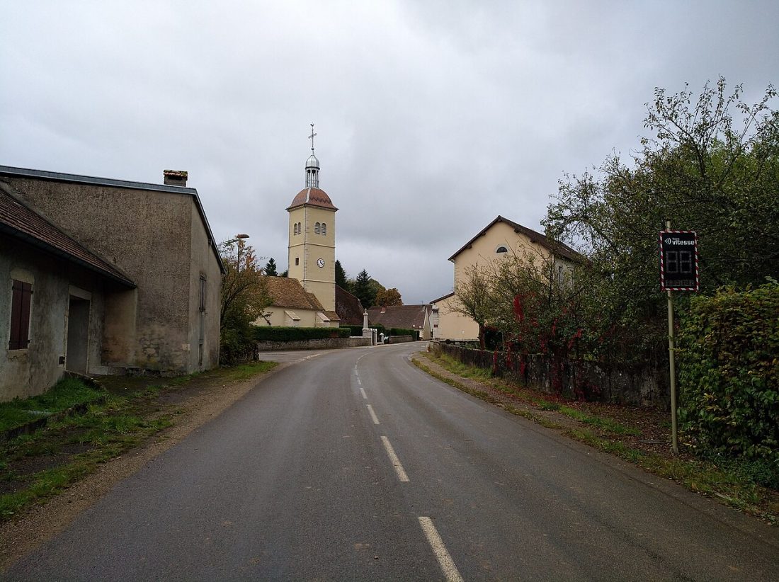 Vue de Dompierre-sur-Mont