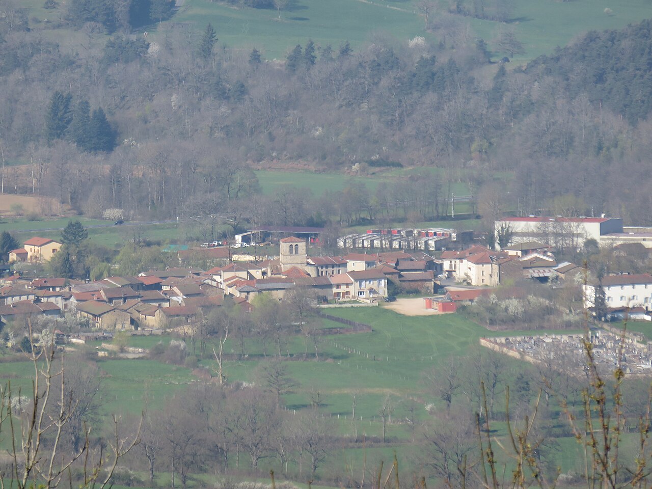 Vue de Dore-l'Église