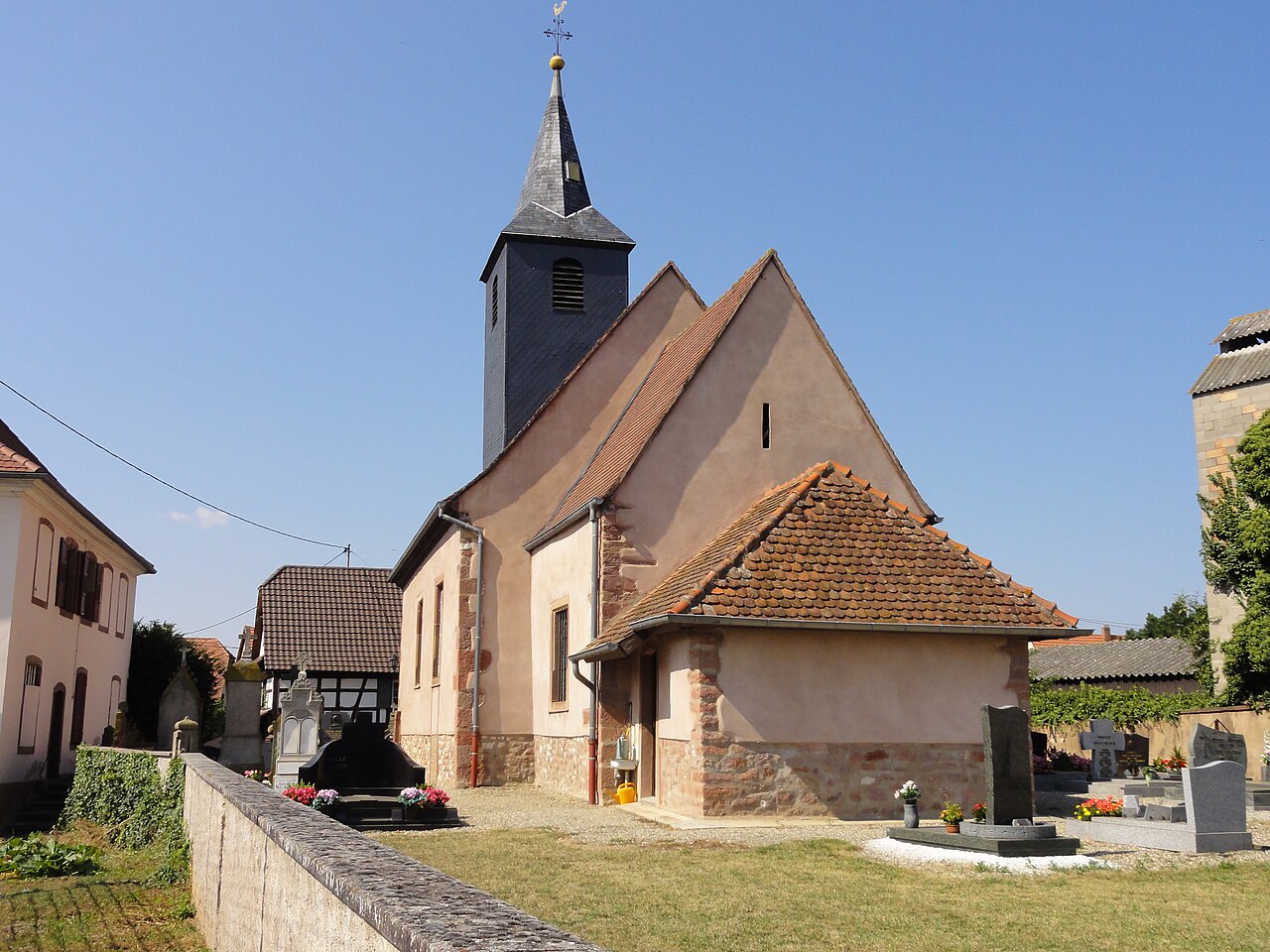 Vue de Dossenheim-Kochersberg