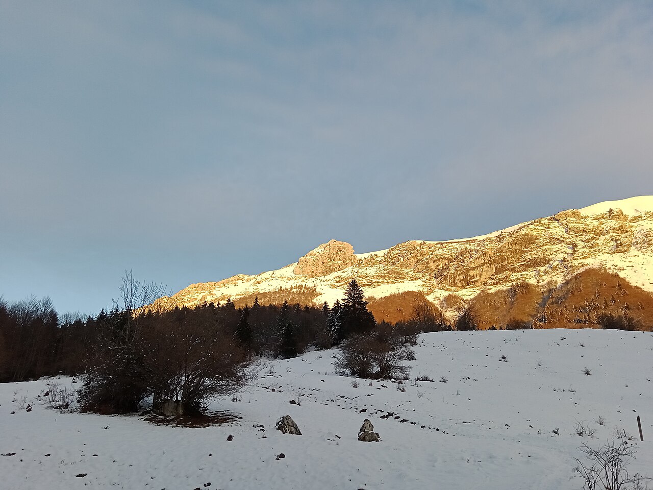 Vue de Doucy-en-Bauges