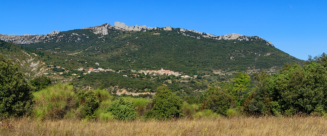 Vue de Duilhac-sous-Peyrepertuse