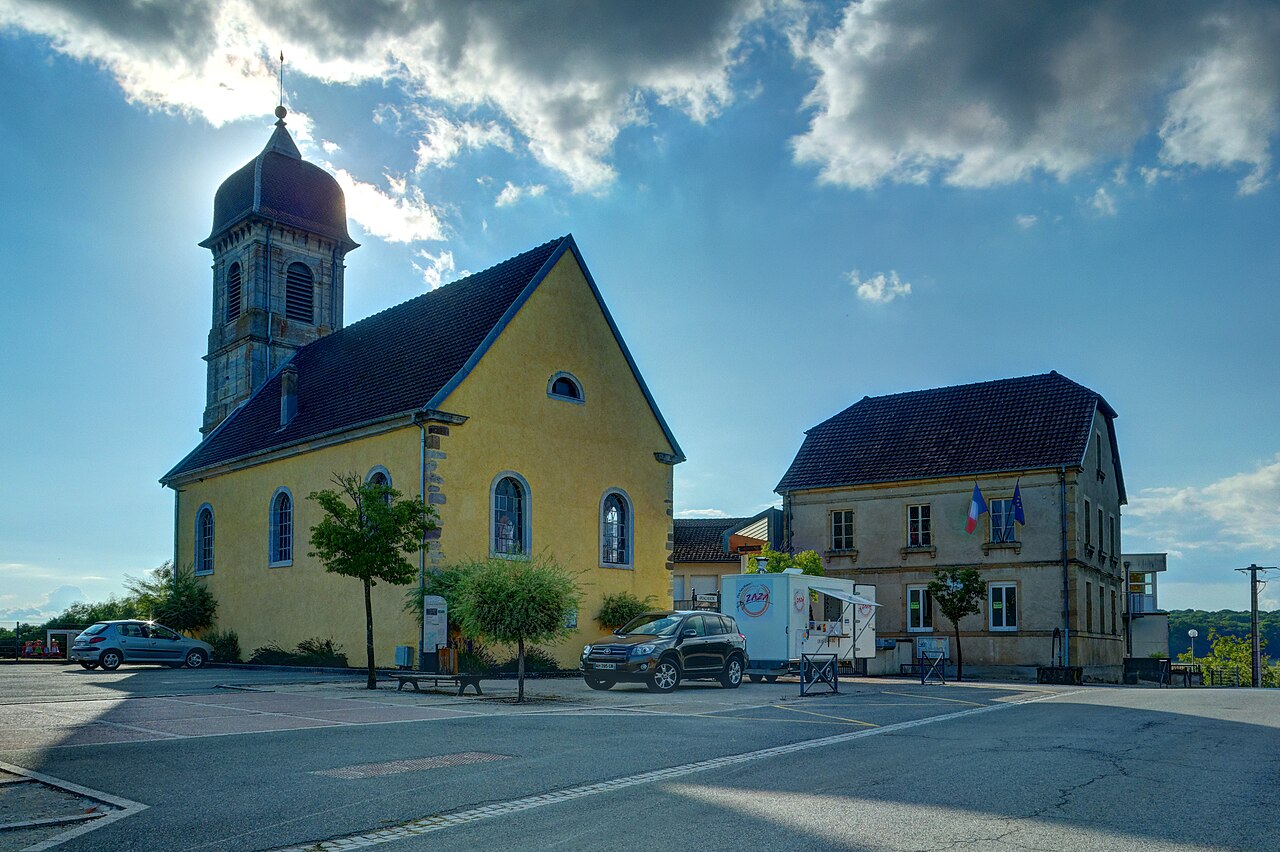 Vue de Échenans-sous-Mont-Vaudois