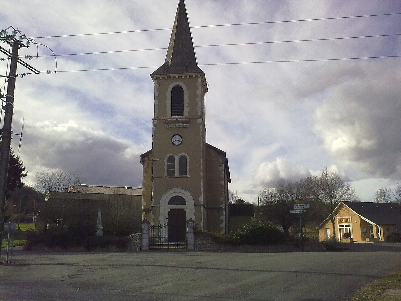 Vue de Escoubès