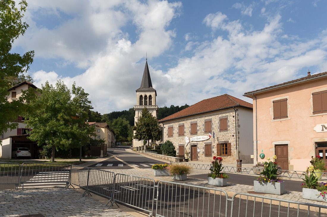 Vue de Escoutoux