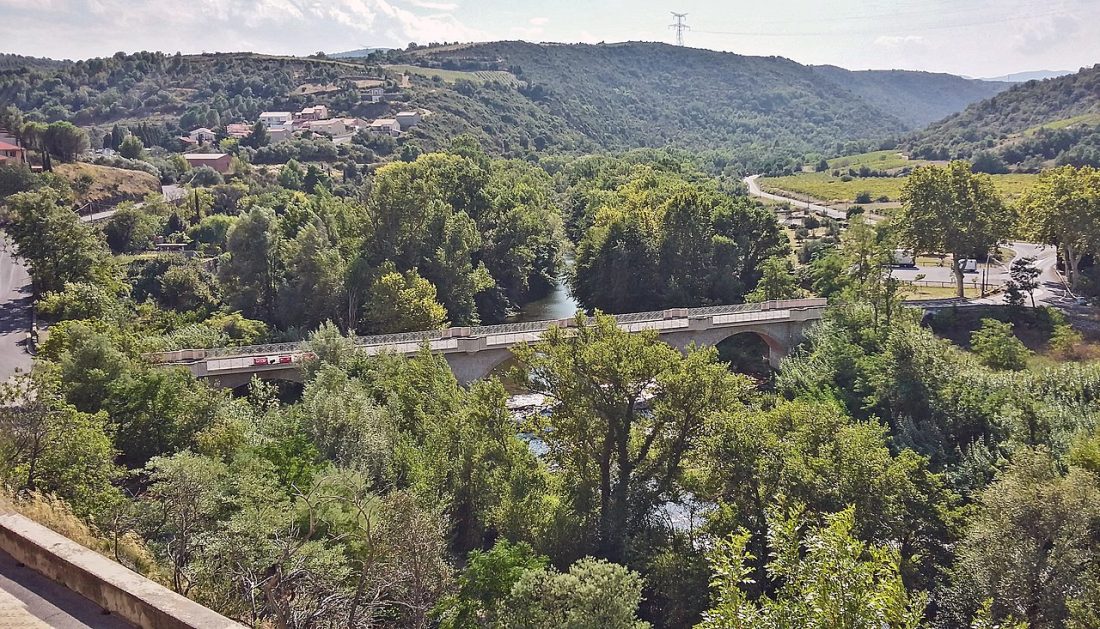 Vue de Estagel