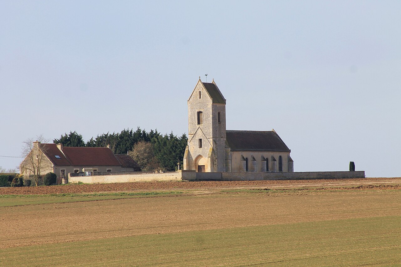 Vue de Estrées-la-Campagne