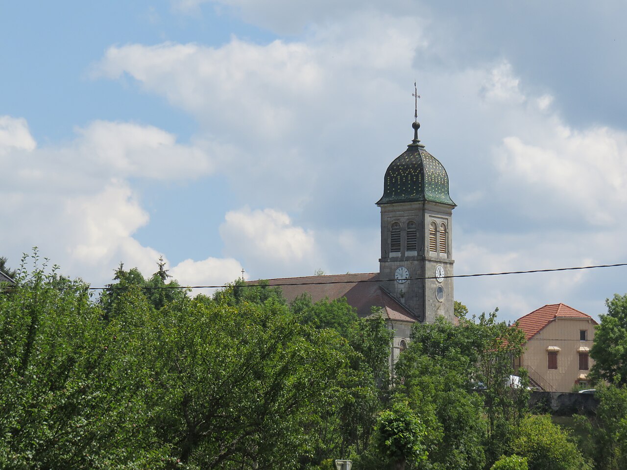 Vue de Étival