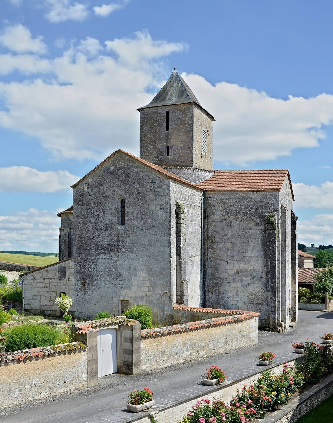 Vue de Étriac