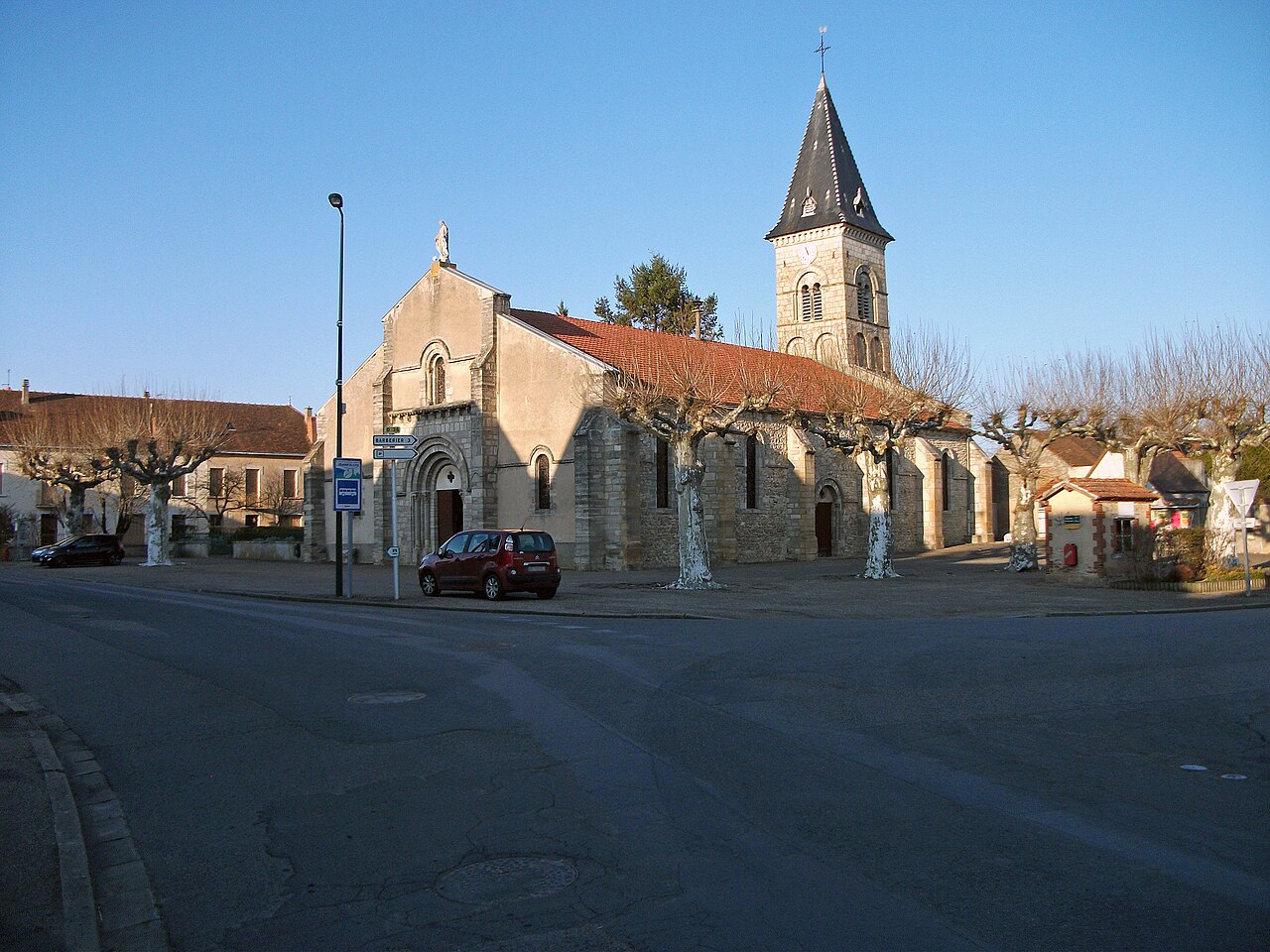 Vue de Étroussat