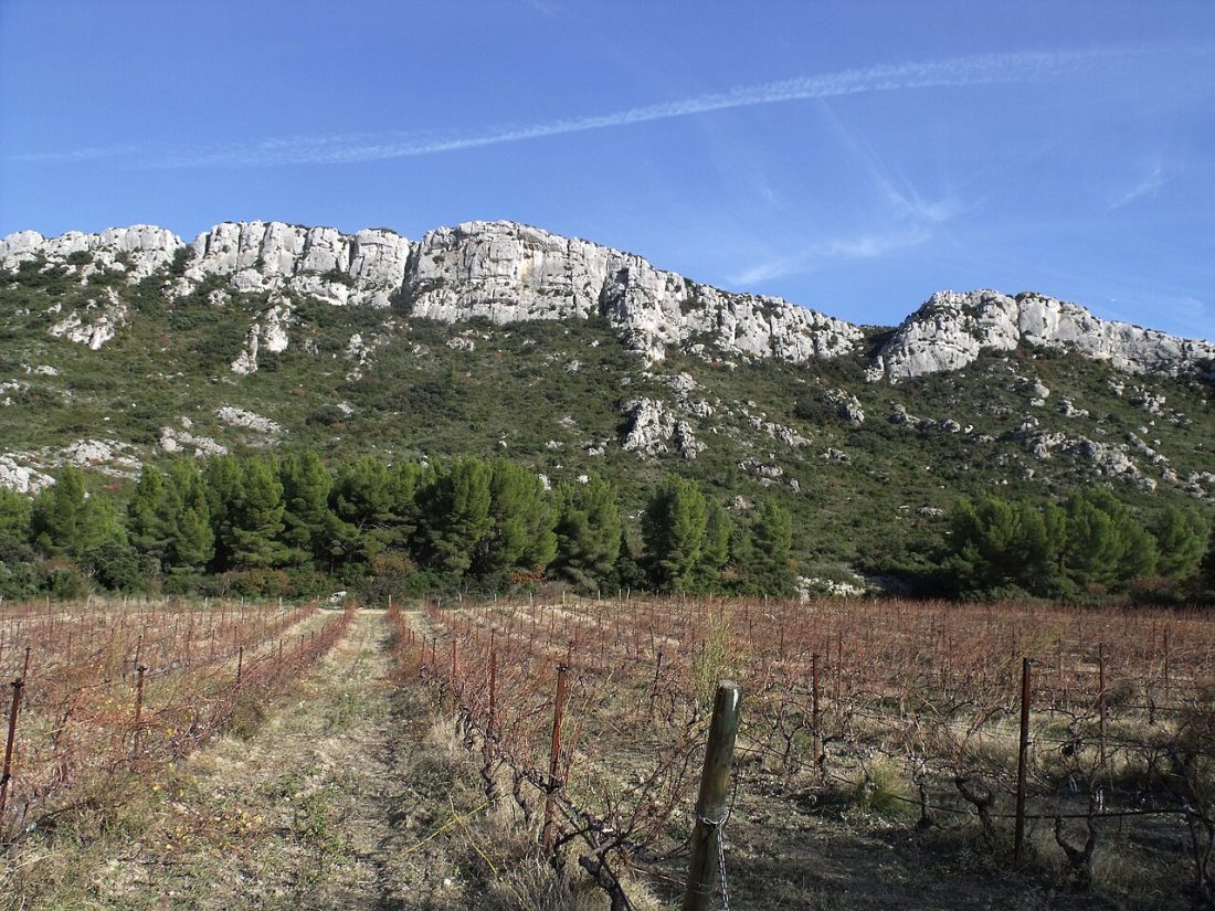 Vue de Eyguières