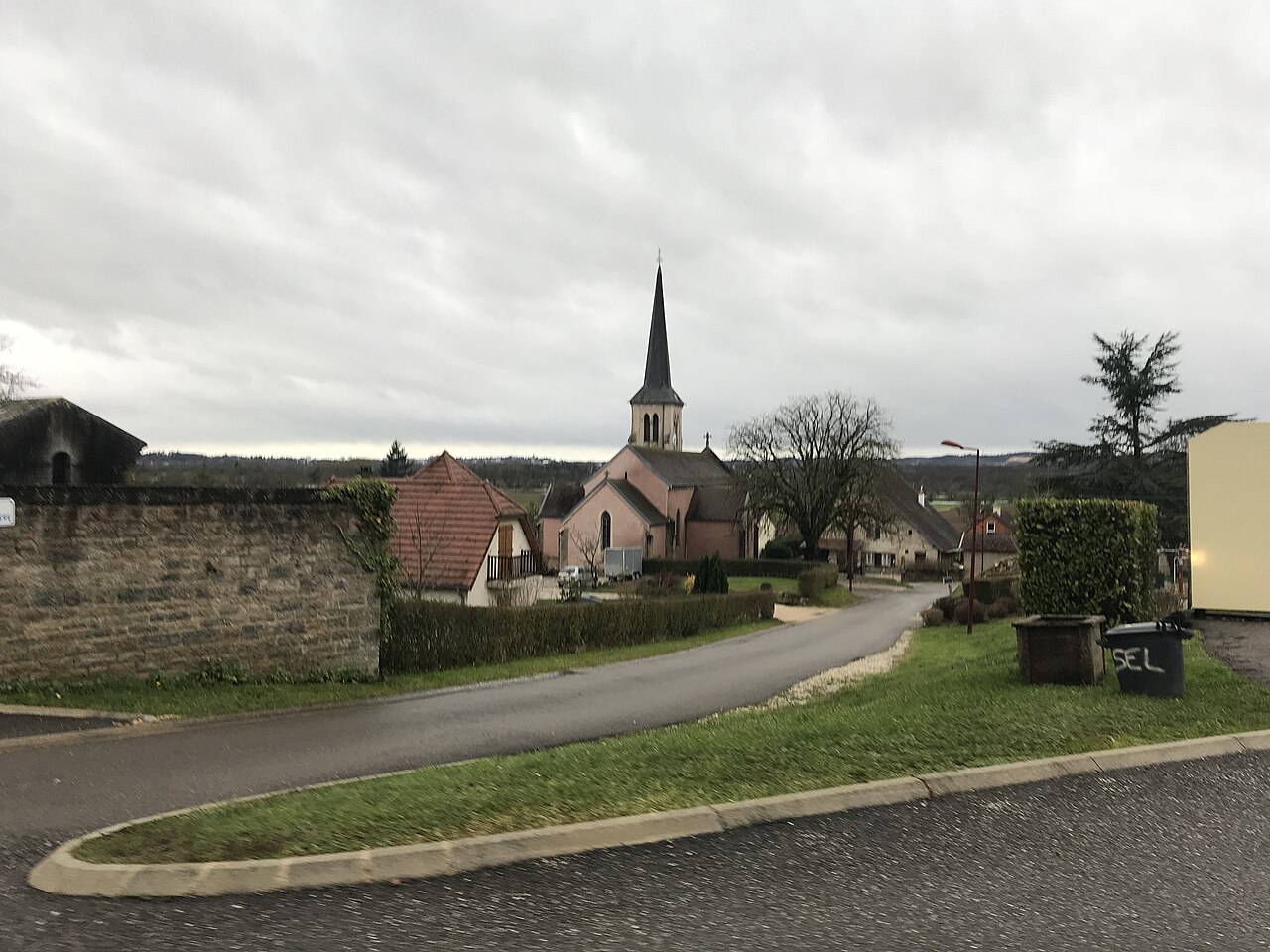 Vue de Falletans