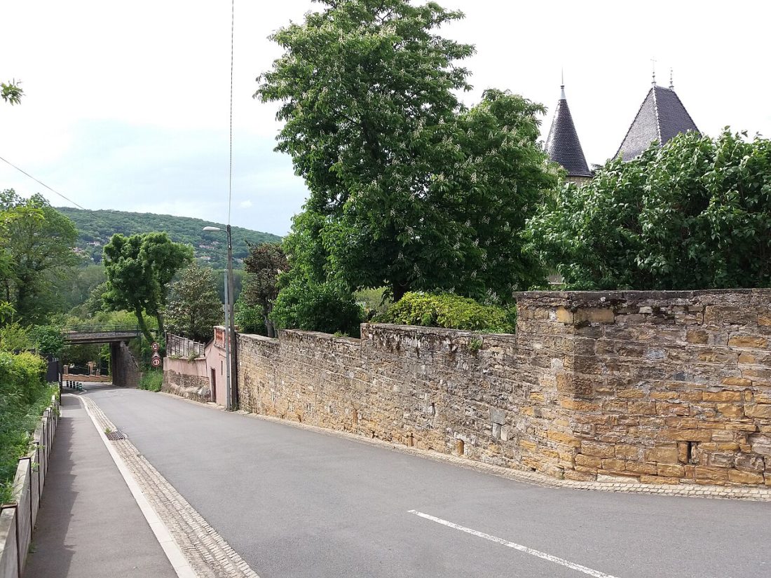 Vue de Fleurieu-sur-Saône