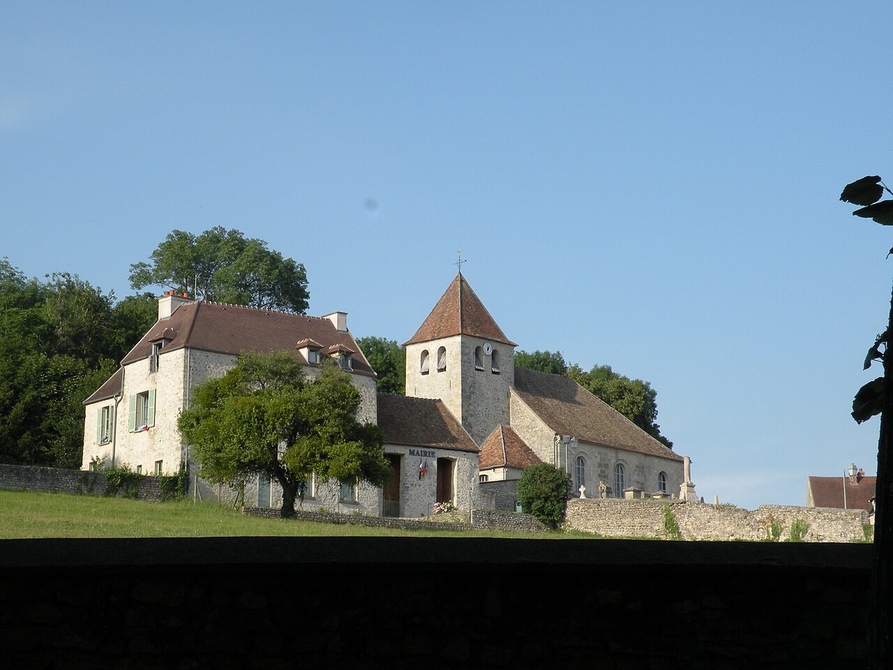 Vue de Follainville-Dennemont