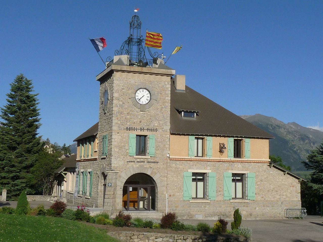 Vue de Font-Romeu-Odeillo-Via