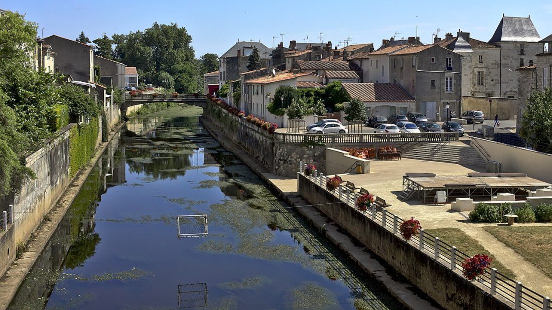Vue de Fontenay-le-Comte