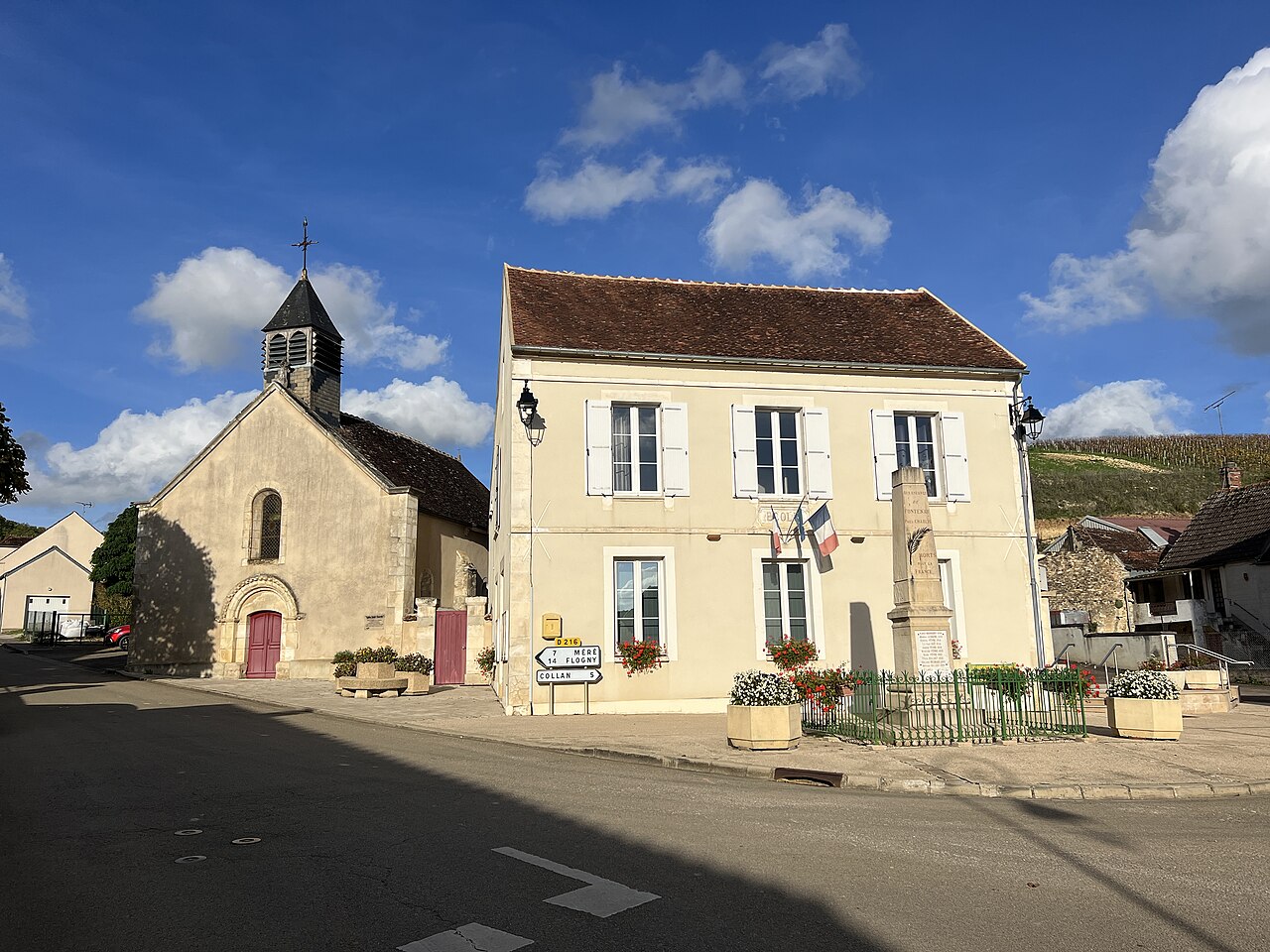 Vue de Fontenay-près-Chablis