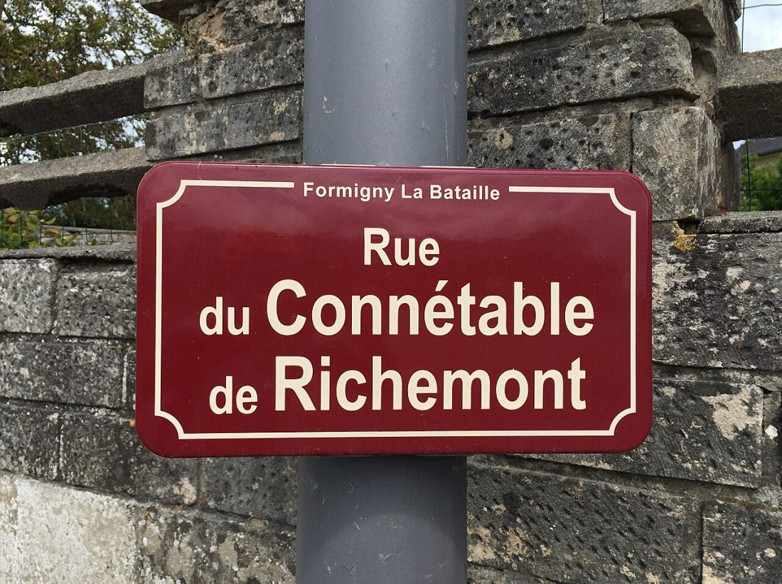 Vue de Formigny La Bataille