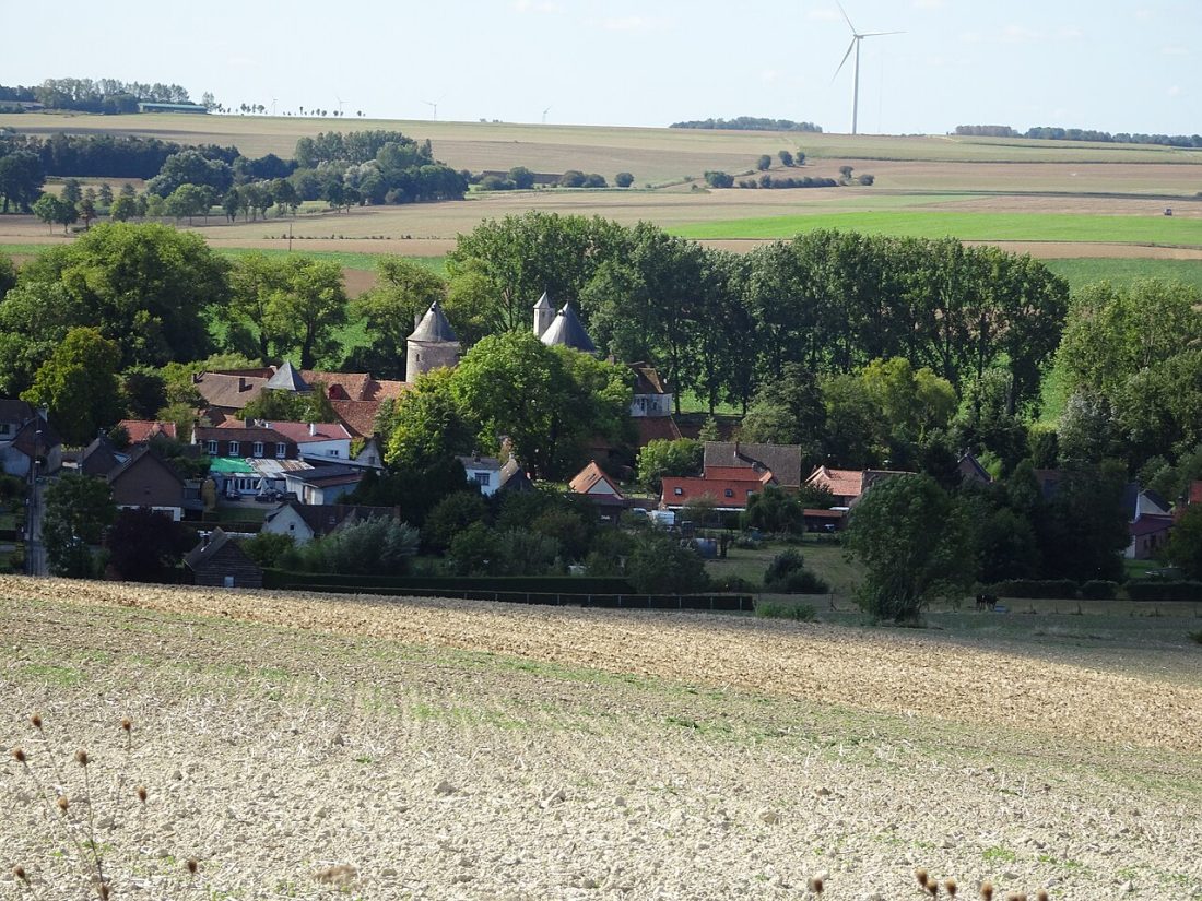 Vue de Fresnicourt-le-Dolmen