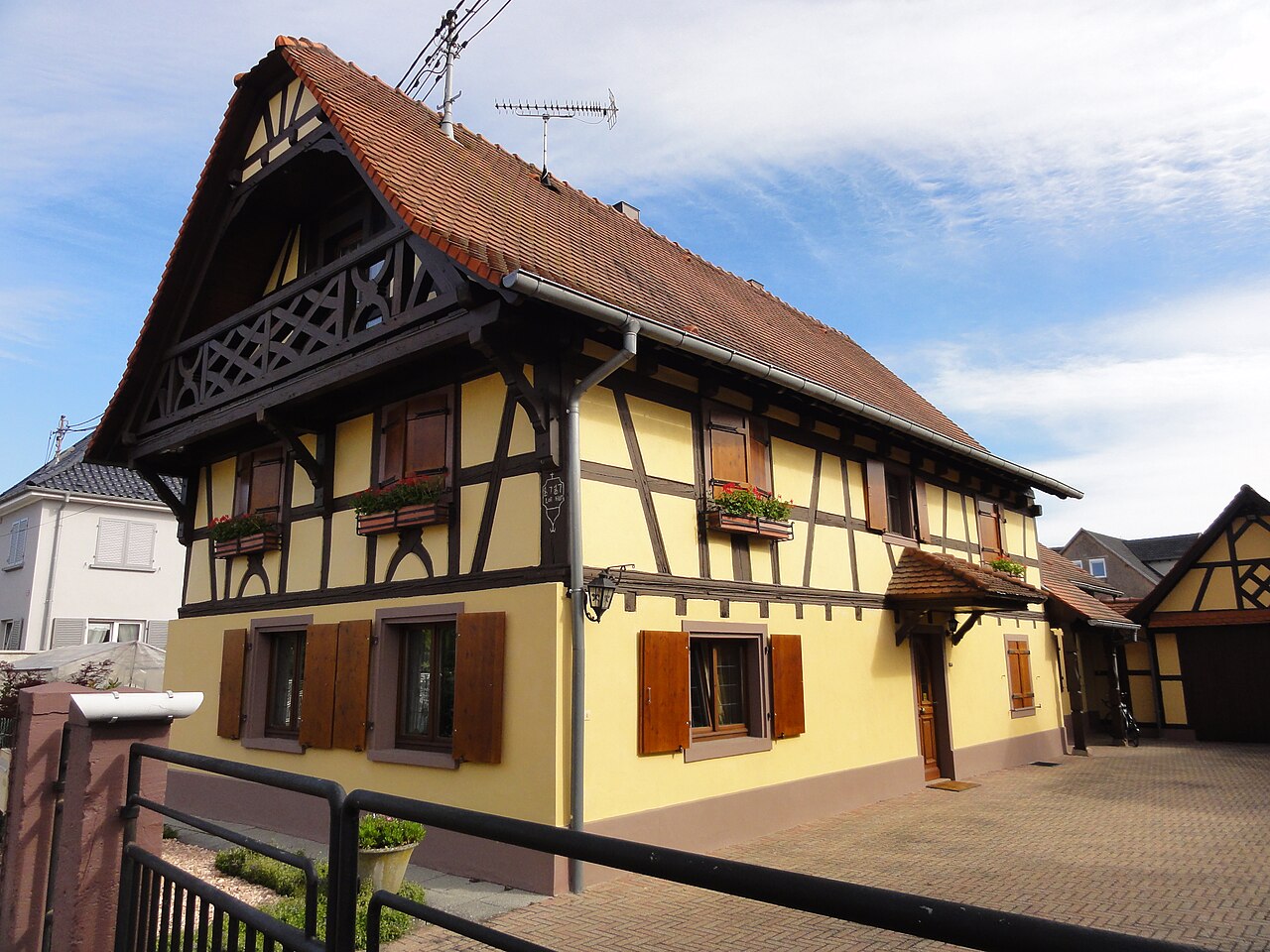 Vue de Gambsheim