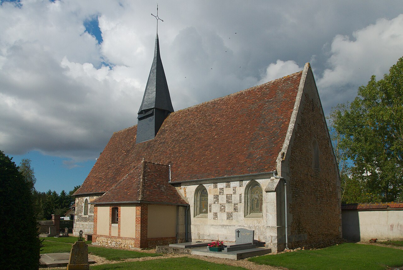Vue de Gaudreville-la-Rivière