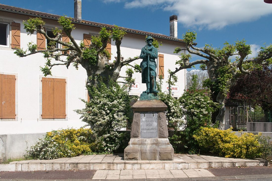 Vue de Géronce