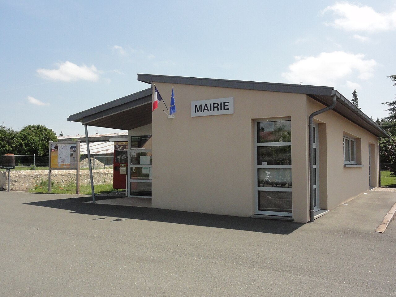 Vue de Gesnes-le-Gandelin