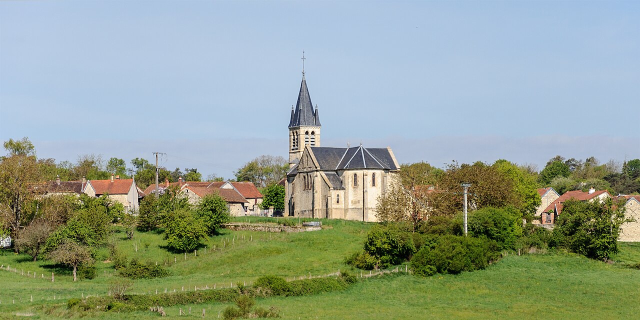 Vue de Gigny