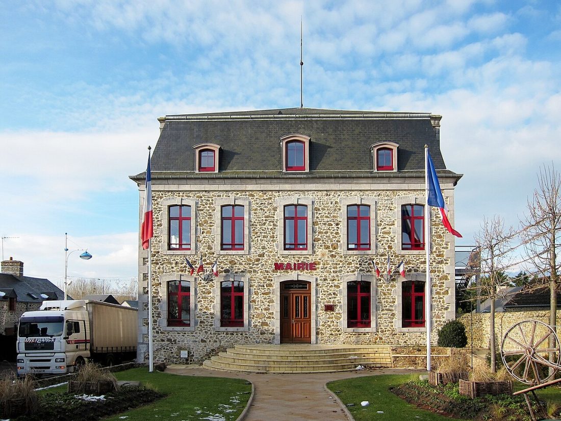 Vue de Gouville-sur-Mer