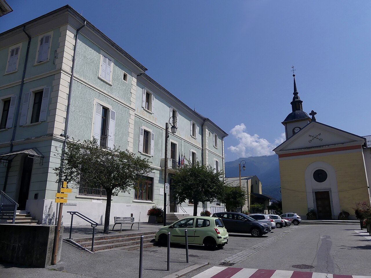 Vue de Grésy-sur-Isère