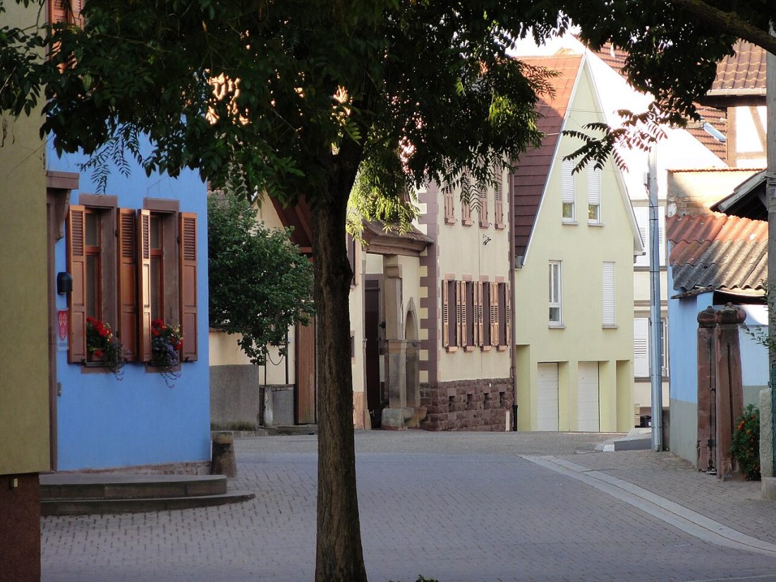 Vue de Griesheim-sur-Souffel