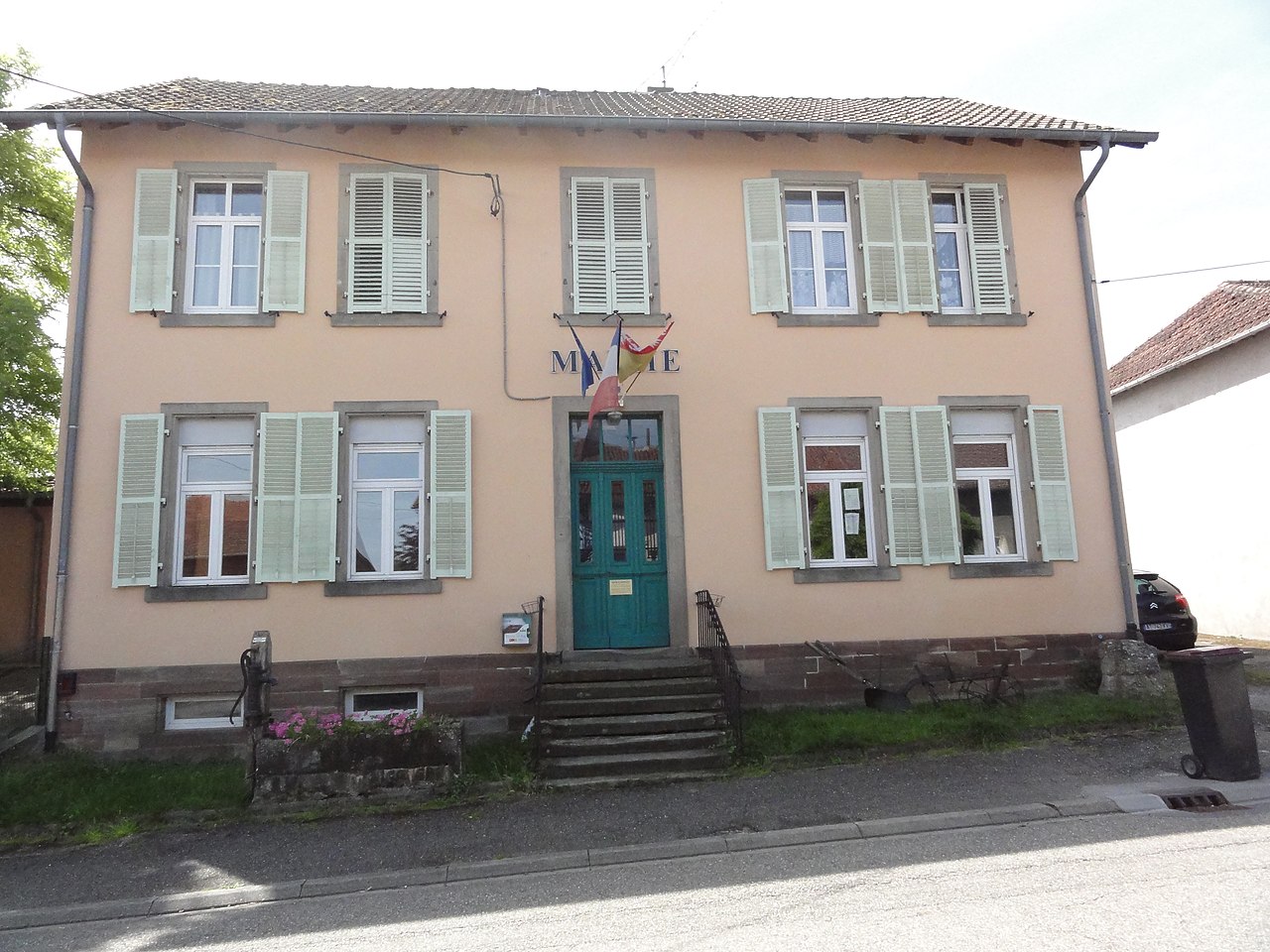 Vue de Guermange