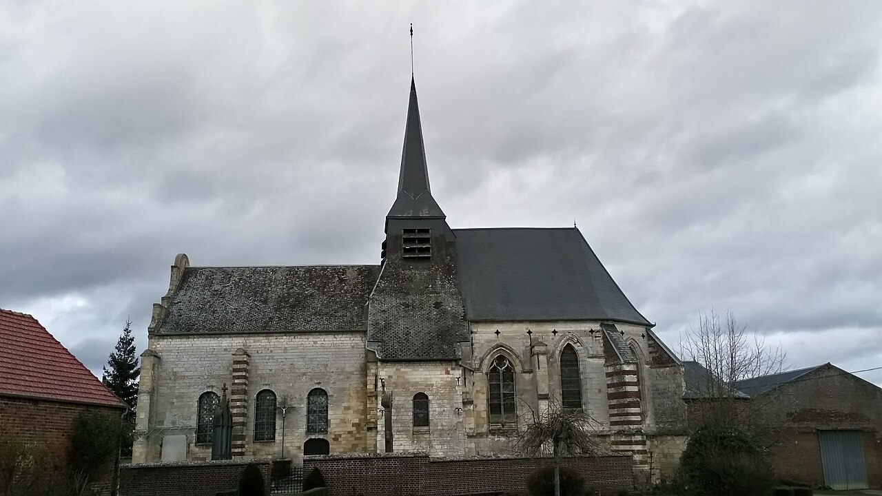 Vue de Hangest-en-Santerre