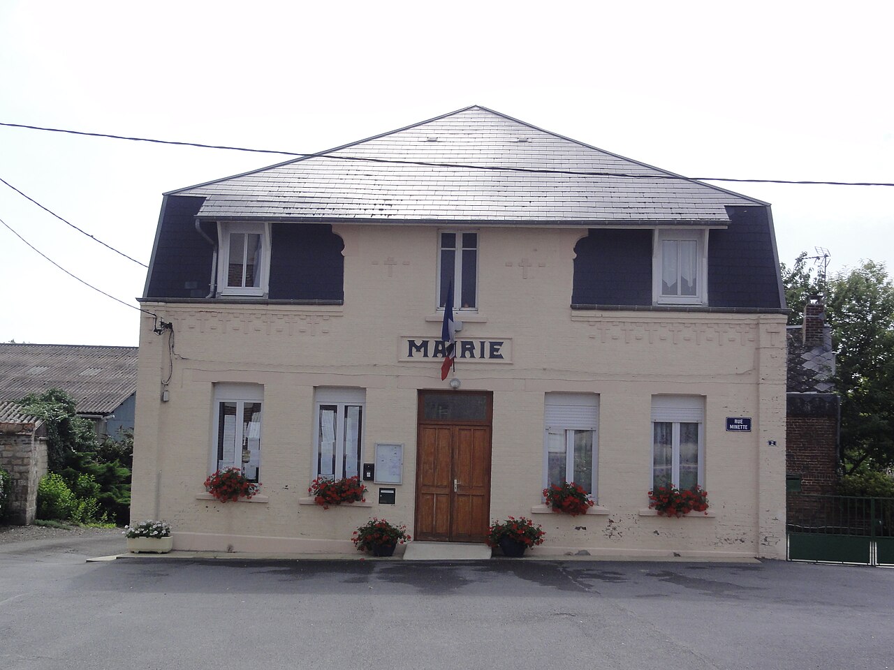 Vue de Hauteville