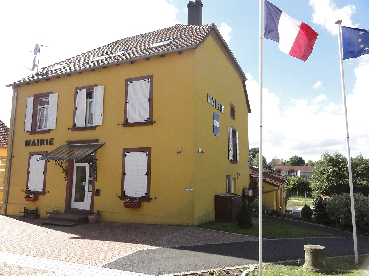 Vue de Hommarting