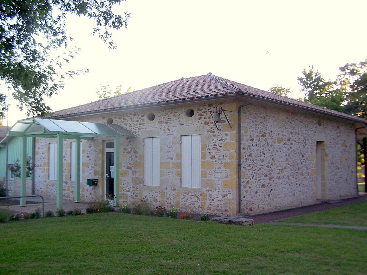 Vue de Hostens