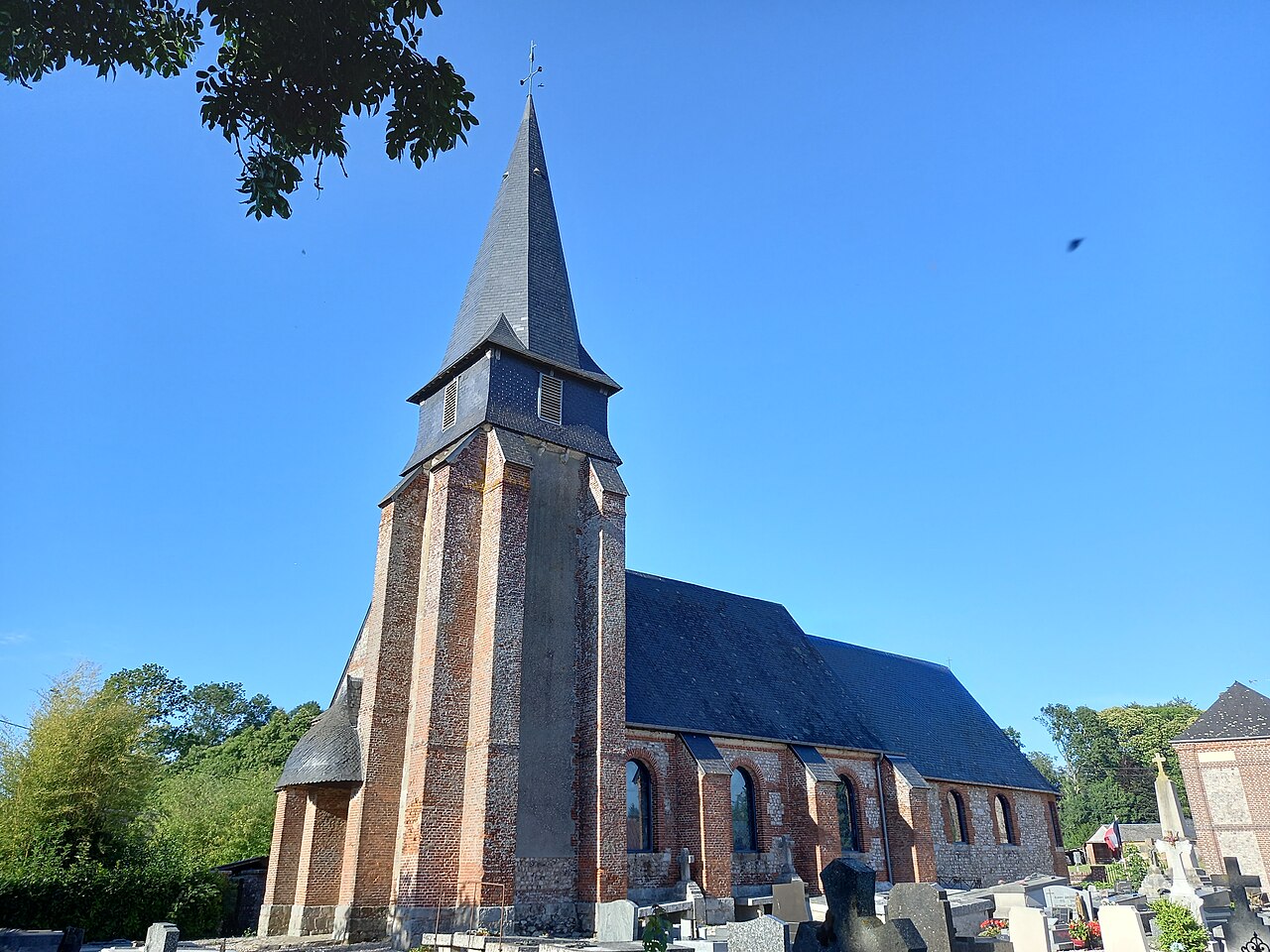 Vue de Hugleville-en-Caux