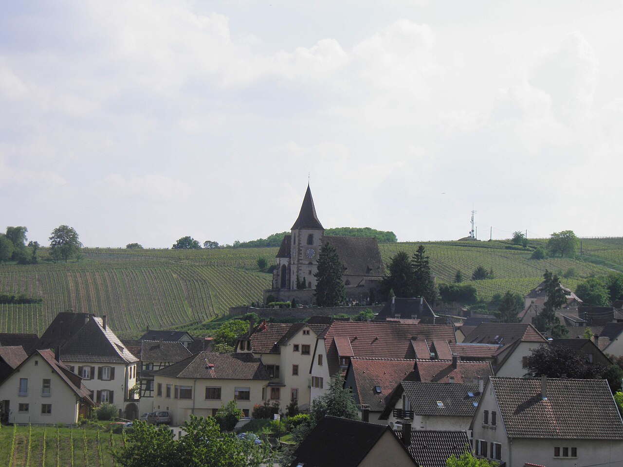 Vue de Hunawihr
