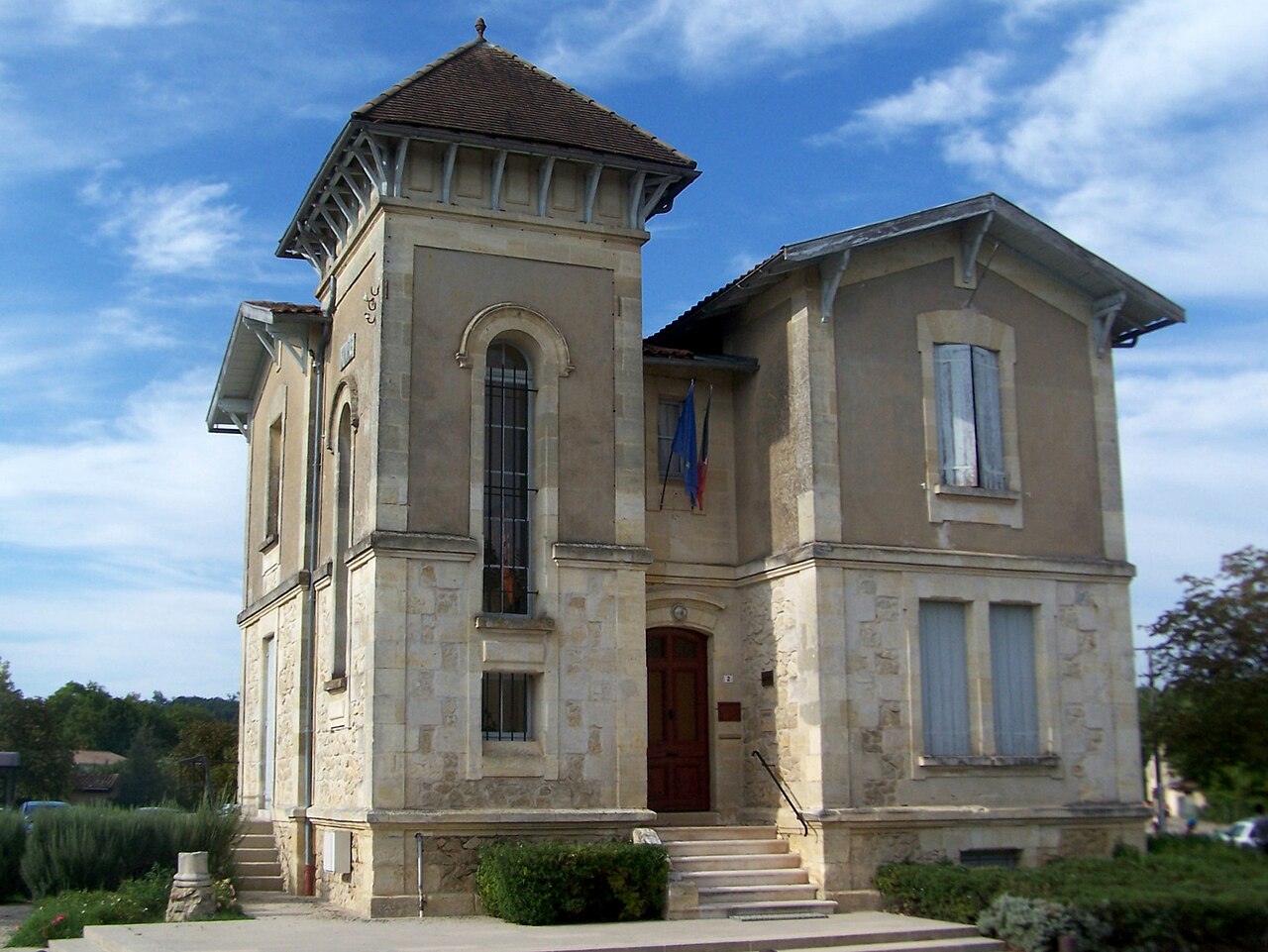 Vue de Isle-Saint-Georges