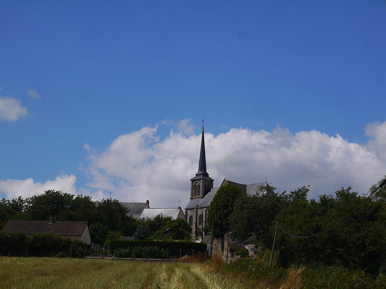 Vue de Izé