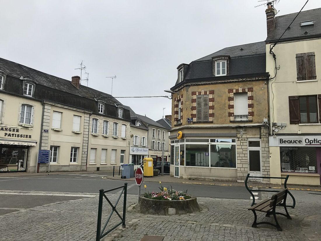 Vue de Janville-en-Beauce