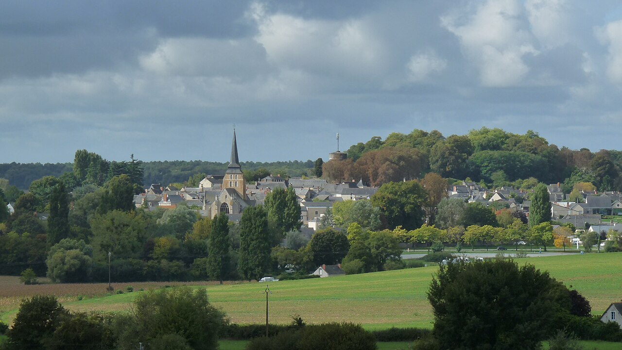 Vue de Jarzé Villages